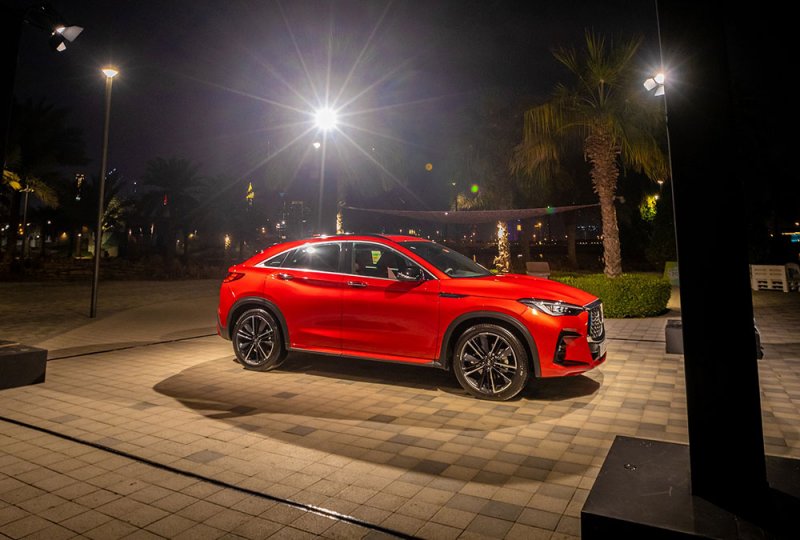 إنفينيتي QX55 الجديدة كلياً تخطف الأضواء