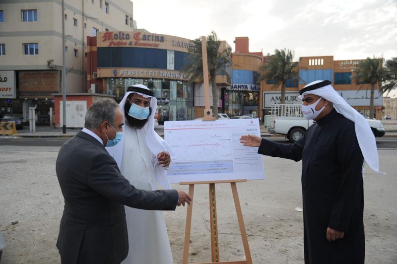 وزير الأشغال يتفقد المشاريع التطويرية والخدمية في المحافظة الجنوبية