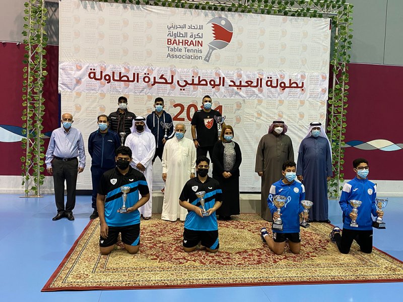 حياة بنت عبدالعزيز تتوج محمد عباس بطلاً لبطولة العيد الوطني لكرة الطاولة
