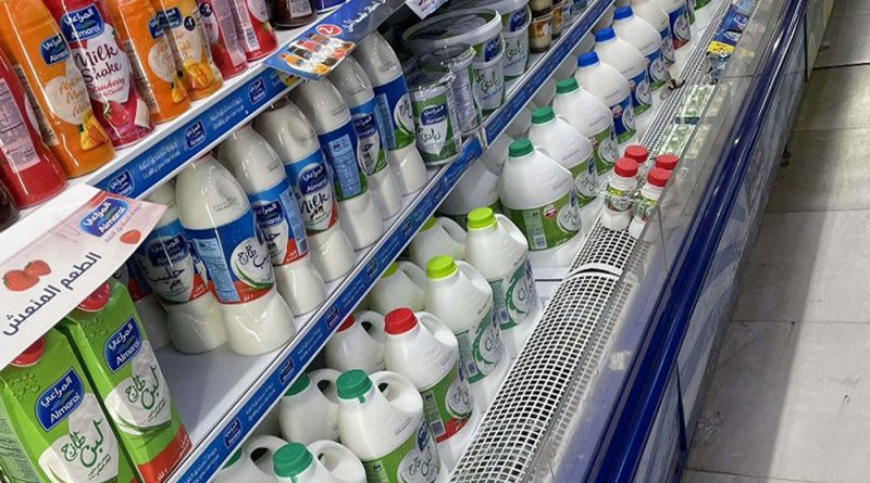 تعليق التجار عن رفع أسعار منتجات الألبان والعصائر