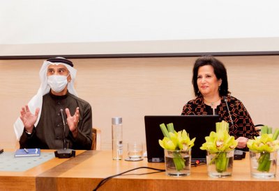 محاضرة تستضيف الشيخة مي حول موقع مسار اللؤلؤ والبنية التحتية للسياحة المستدامة