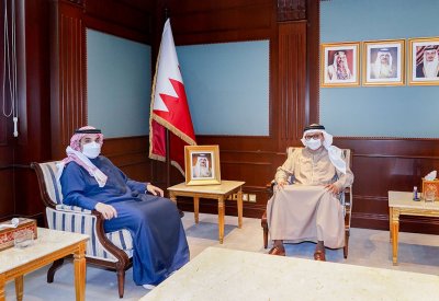 وزير الخارجية يستقبل سفير مملكة البحرين المعين لدى المملكة العربية السعودية الشقيقة