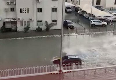 رصد 125 حالة متضررة في اللوزي من الأمطار