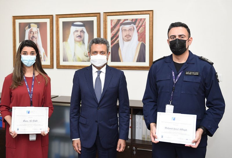 موظفو شركة مطار البحرين يحصلون على شهادة الاعتماد المهني الدولي في إدارة المطارات