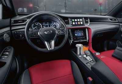 نظرة خاطفة على انفنتي QX 55 مقابل بي ام دبليو X5 2022