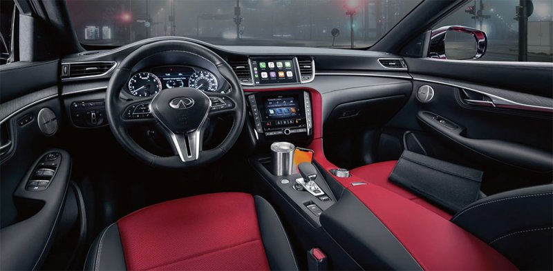 نظرة خاطفة على انفنتي QX 55 مقابل بي ام دبليو X5 2022