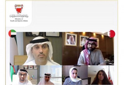 المؤيد يجتمع مع وزير الدولة الإماراتي لريادة الأعمال