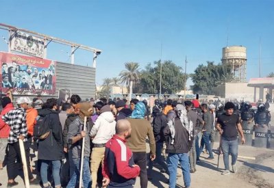 من جنوب العراق.. محتجون يرفضون إقامة تأبين لسليماني