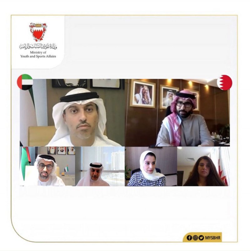 المؤيد يجتمع مع وزير الدولة الإماراتي لريادة الأعمال