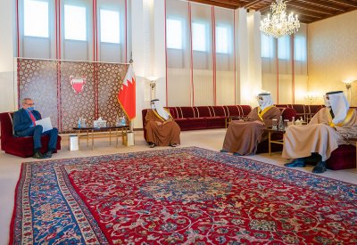 سمو ولي العهد رئيس مجلس الوزراء يستقبل سفير دولة إسرائيل لدى مملكة البحرين