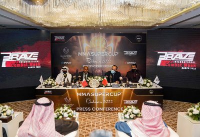 أول كأس سوبر لرياضة فنون القتال المُختلطة ستقام خلال أسبوع BRAVE الدولي للقتال 2022 في البحرين