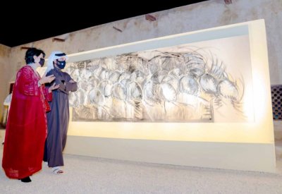 معرض "البرقع" جسر ربط الماضي بالحاضر وامتد إلى المستقبل