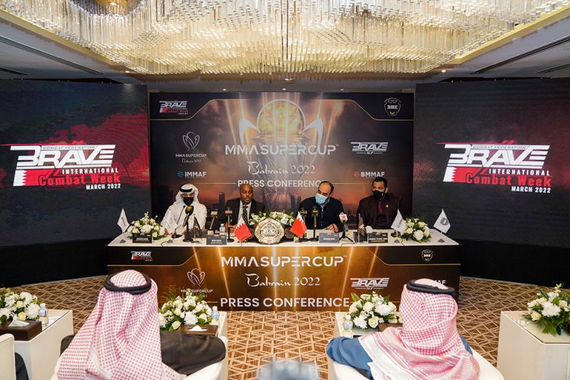 أول كأس سوبر لرياضة فنون القتال المُختلطة ستقام خلال أسبوع BRAVE الدولي للقتال 2022 في البحرين