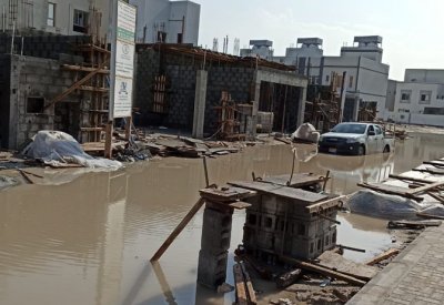 بالصور: حلول مستعجلة لـ"كركبة" جدالحاج الجديدة