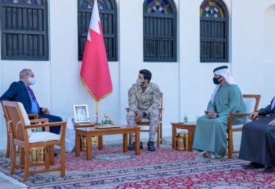 مستشار الأمن الوطني قائد الحرس الملكي يستقبل سفير دولة إسرائيل لدى مملكة البحرين وذلك بمناسبة تعيينه‎‎