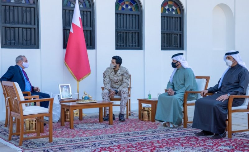 مستشار الأمن الوطني قائد الحرس الملكي يستقبل سفير دولة إسرائيل لدى مملكة البحرين وذلك بمناسبة تعيينه‎‎
