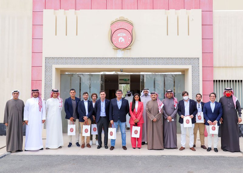قرطبة الاسباني يبحث سبل التعاون المشترك مع نادي المحرق