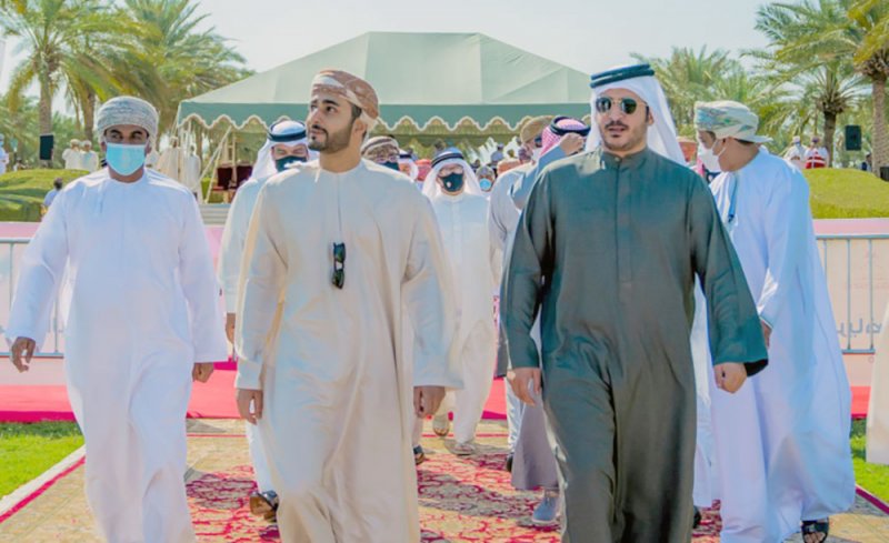 خالد بن حمد يشهد فعالية اليوم الرياضي البحريني العماني