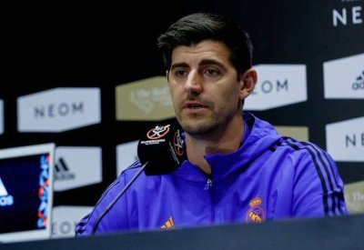 كورتوا: الخبرة تميل للريال.. ولا نعتمد على "المرتدات"