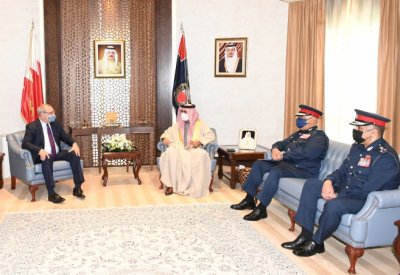 وزير الداخلية يستقبل سفير دولة إسرائيل لدى البحرين بمناسبة تعيينه