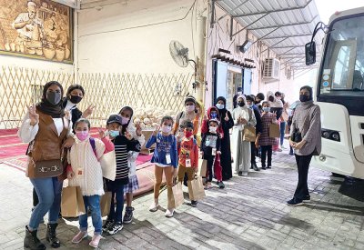انطلاق المعسكر الشتوي للأطفال بالتعاون مع المنظمة العالمية لحماية الطفل بمملكة البحرين يعزز المهارات الإجتماعية 
