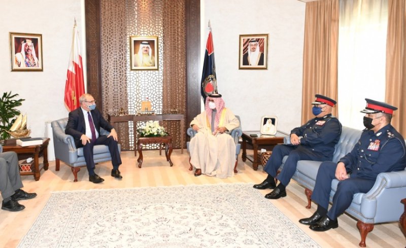 وزير الداخلية يستقبل سفير دولة إسرائيل لدى البحرين بمناسبة تعيينه