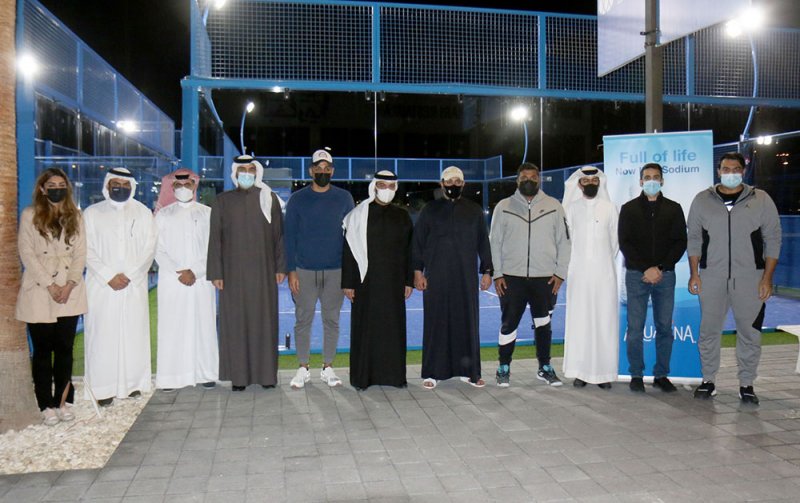 اتحاد البادل يثمن اهتمام خالد بن حمد بزيارة سموه لباكورة أنشطته