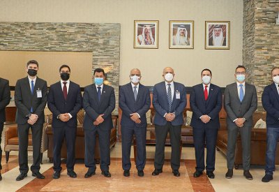 البا تستضيف وفدًا عالي المستوى من شركة ألياستر