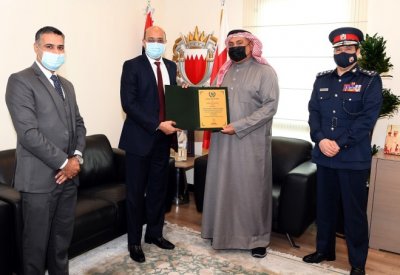 وكيل وزارة الداخلية يستقبل الرئيس التنفيذي لشركة بوريو فريتاس