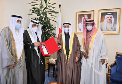 سمو الشيخ محمد بن مبارك آل خليفة يستقبل الرئيس التنفيذي لمؤسسة مركز عبدالله بن خالد لرعاية الوالدين
