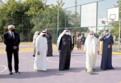 إفتتاح ملاعب حديقة “أبوغزال” وحديقة “عين قصاري” و”البسيتين”