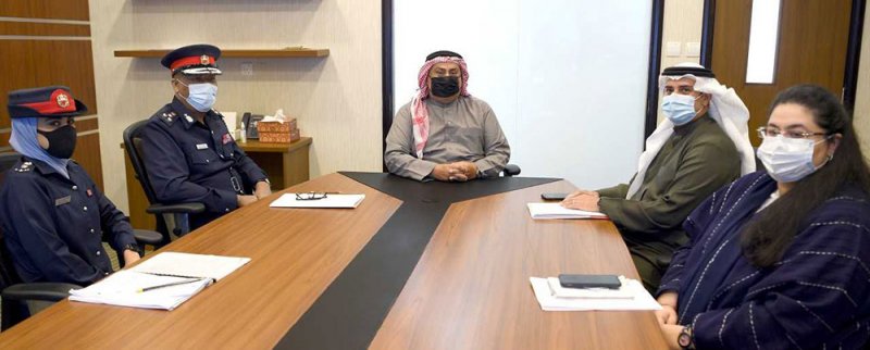 وكيل وزارة الداخلية يستقبل الأمين العام للتظلمات