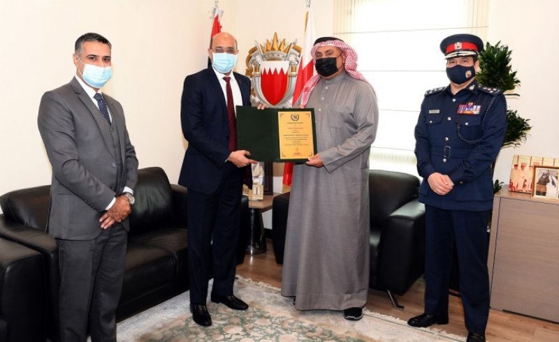 وكيل وزارة الداخلية يستقبل الرئيس التنفيذي لشركة بوريو فريتاس