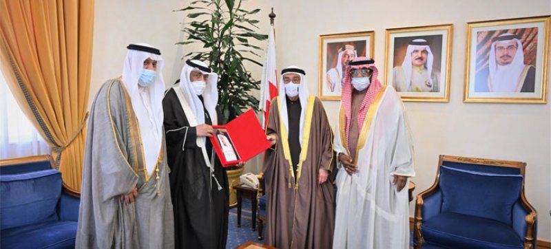 سمو الشيخ محمد بن مبارك آل خليفة يستقبل الرئيس التنفيذي لمؤسسة مركز عبدالله بن خالد لرعاية الوالدين
