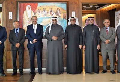 وزير النفط يجتمع مع رئيس الهيئة الاستشارية لمؤتمر ومعرض الشرق الأوسط السادس للصيانة والاعتمادية