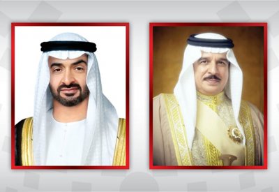 جلالة الملك يؤكد وقوف البحرين إلى جانب الإمارات الشقيقة في مواجهة كل ما يهدد أمنها واستقرارها