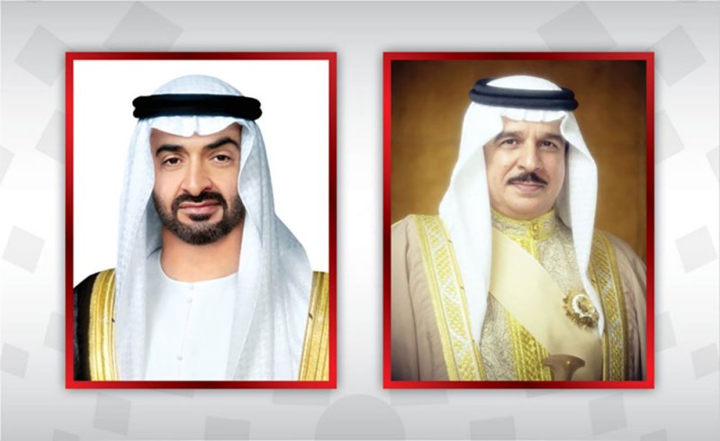 جلالة الملك يؤكد وقوف البحرين إلى جانب الإمارات الشقيقة في مواجهة كل ما يهدد أمنها واستقرارها