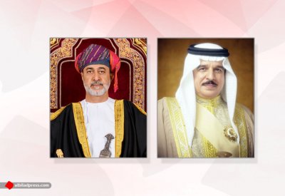 جلالة الملك المفدى يتلقى برقية شكر جوابية من سلطان عمان