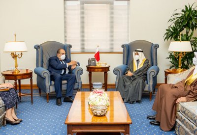 خالد بن عبدالله: البحرين حريصة على التعاون مع المؤسسات الأممية لتخفيف وطأة تداعيات جائحة كورونا