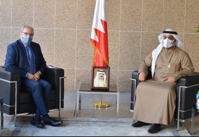 معالي وزير المالية والاقتصاد الوطني يستقبل سفير دولة اسرائيل