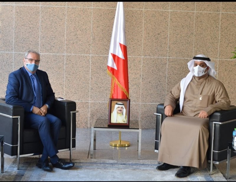 معالي وزير المالية والاقتصاد الوطني يستقبل سفير دولة اسرائيل