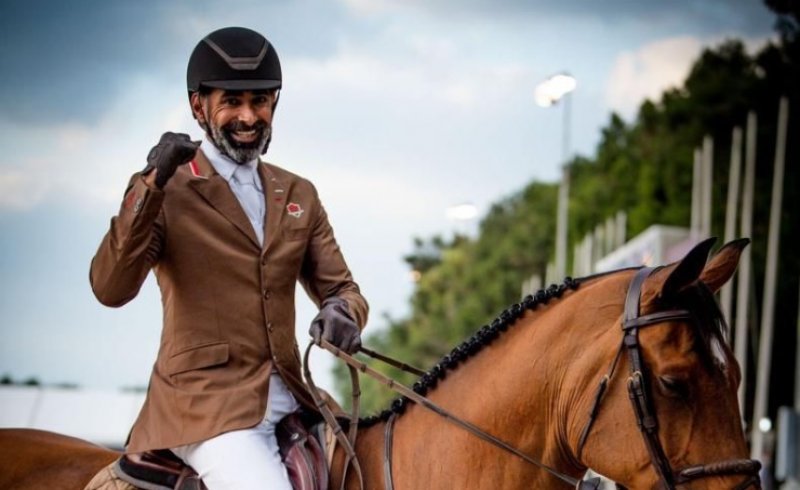 حسن بن راشد وخالد الخاطري يتألقان في بطولة كأس رئيس دولة الإمارات لقفز الحواجز