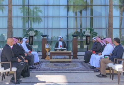 ناصر بن حمد: دور مهم للنقابات في قيادة التحول الحيوي لقطاعي النفط والغاز