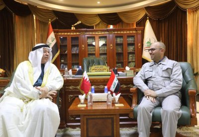 محافظ النجف الأشرف يستقبل القنصل العام لمملكة البحرين في النجف