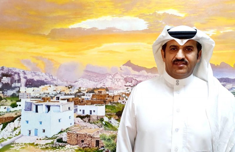 المعرض الشخصي الأول للفنان حسن مداوي
