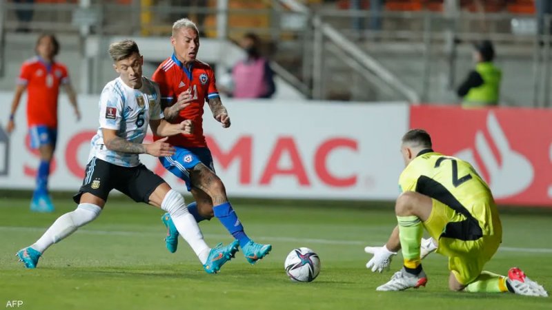 الأرجنتين تفوز على تشيلي رغم غياب ميسي