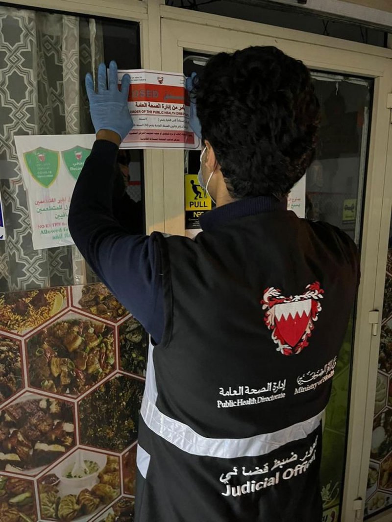 "الصحة": إغلاق مطعم ومخالفة 16مطعماً ومقهى
