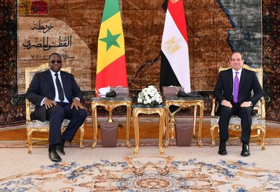 السيسي لنظيره السنغالي: يجب التوصل لاتفاق ملزم بشأن سد النهضة