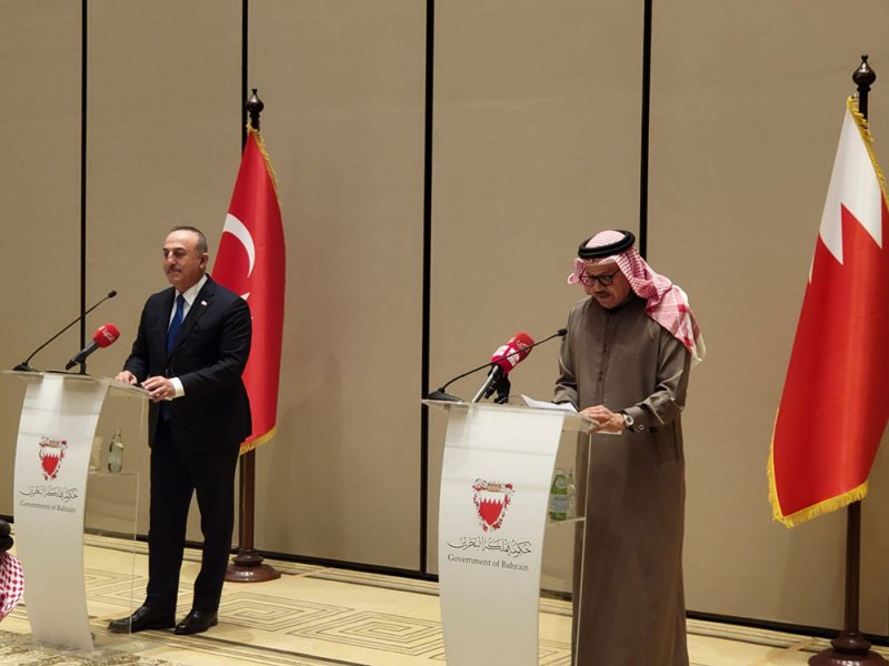 وزير الخارجية ووزير خارجية تركيا يعقدان مؤتمرًا صحفيًا