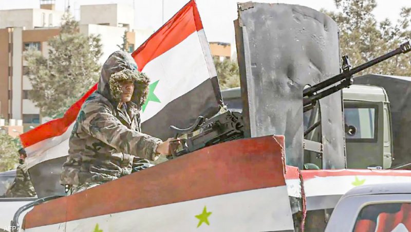 سوريا.. هجوم صاروخي على محيط دمشق